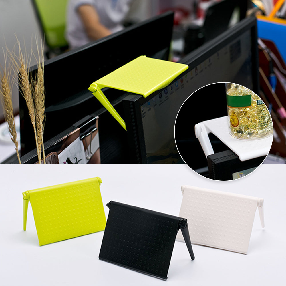 Office Storage Rack Clip – Adjustable Computer Screen Organizer