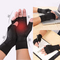 Unisex Compression Half Finger Support Gloves