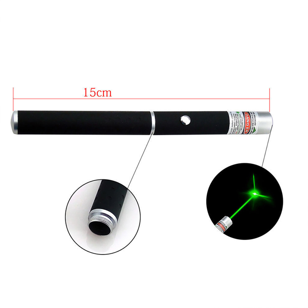 3 Pack Multi Color Laser Pointer Pen Set Green Blue Red