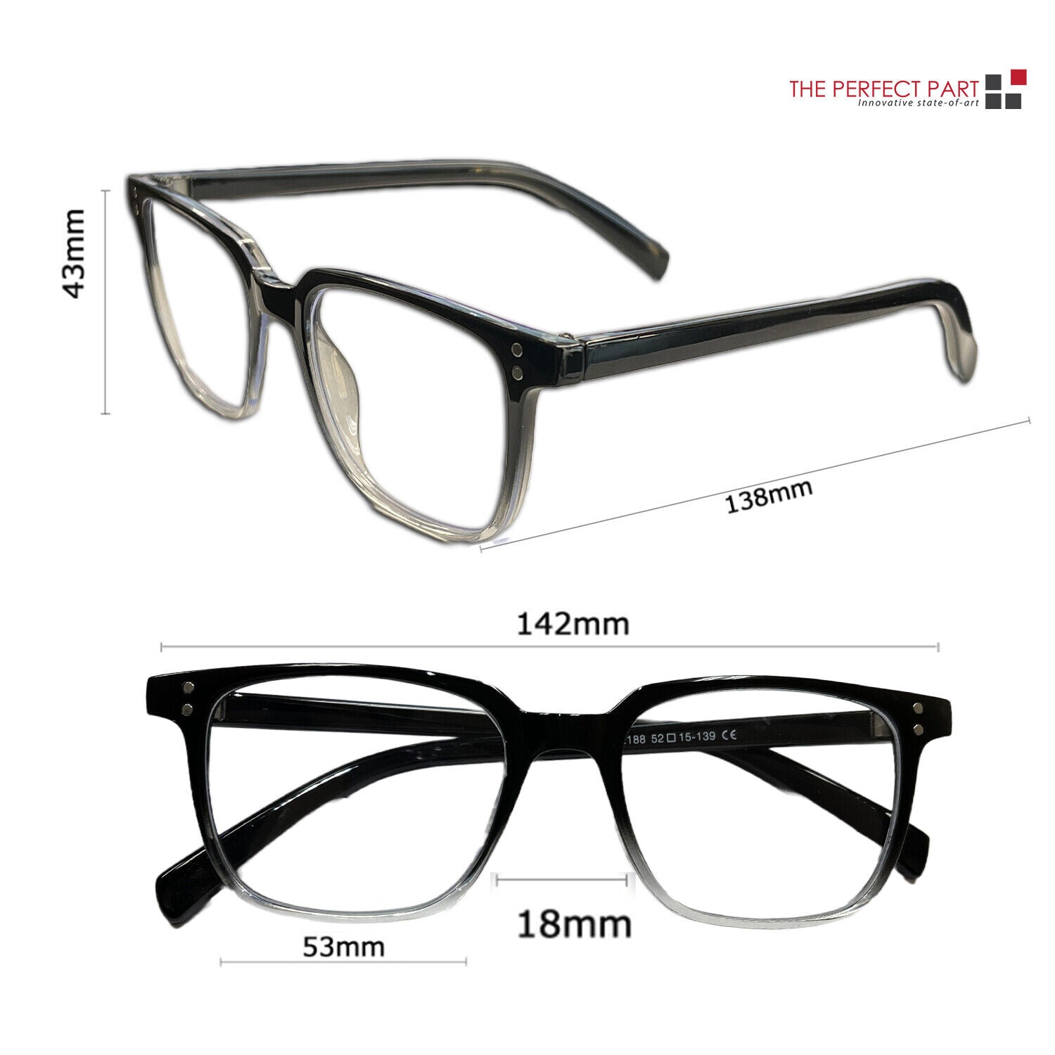 2 Pack Unisex Computer Reading Glasses
