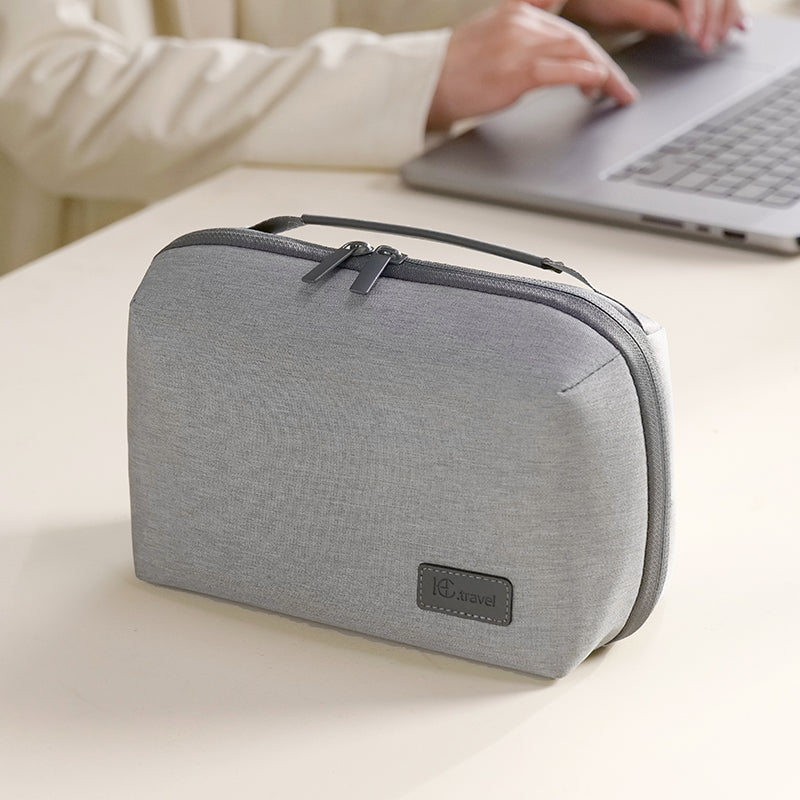Eco-Smart Travel Tech Organizer Bag | RPET Cable and Gadget Case