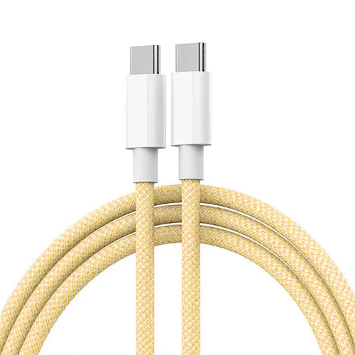 60W USB C Braided Charging Cable for iPhone USB C Models and Type C Devices