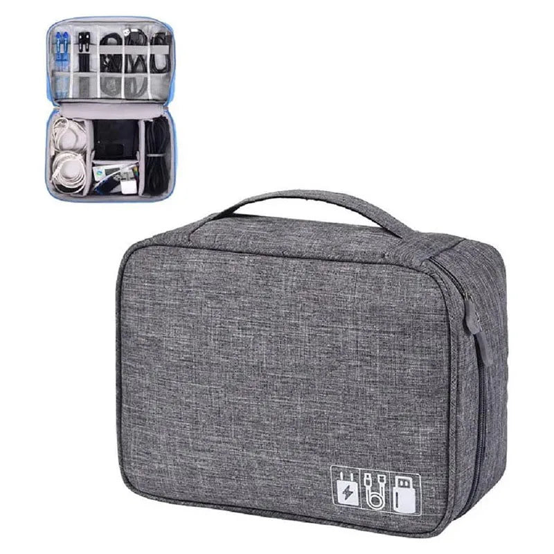 Cable/Wires Storage Bag Waterproof Digital Electronic Organizer Portable USB