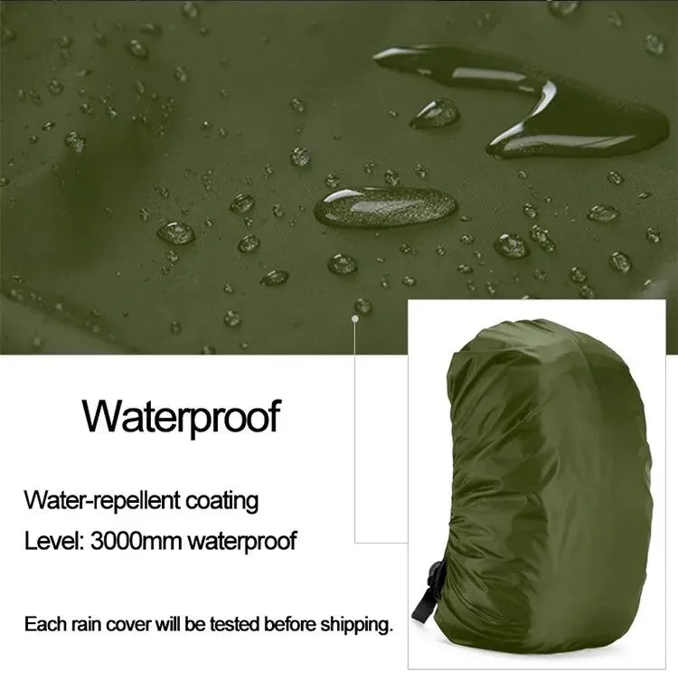 60 L Waterproof Backpack Cover - Dustproof & Rain Resistant Outdoor Gear