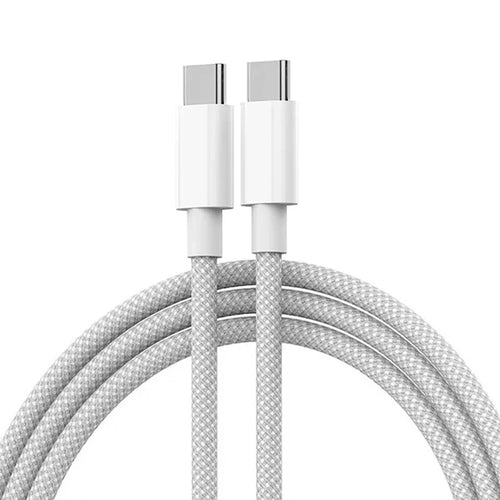 60W USB C Braided Charging Cable for iPhone USB C Models and Type C Devices