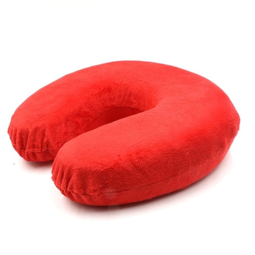 Travel U-Shaped Memory Foam Neck Pillow – Neck & Body Support