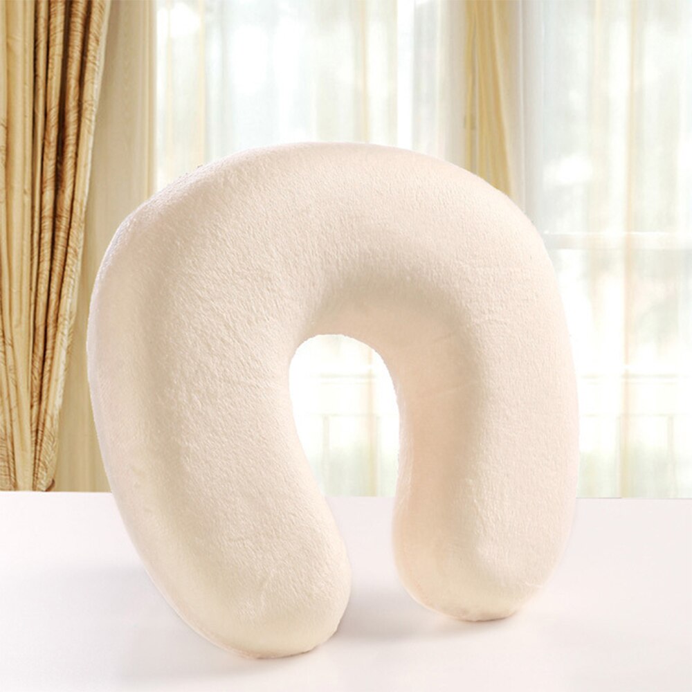 Travel U-Shaped Memory Foam Neck Pillow – Neck & Body Support
