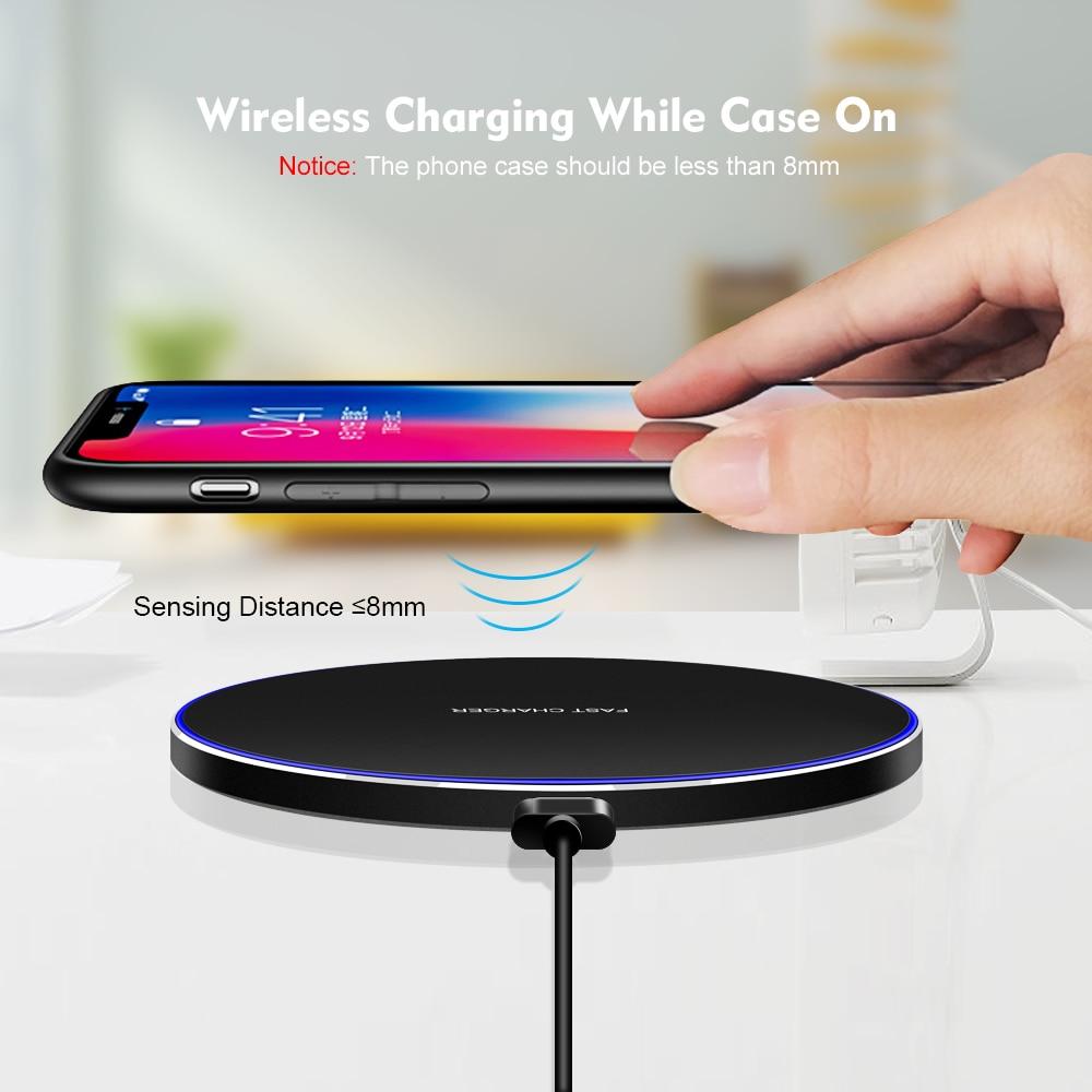 Dragon W9 30W Wireless Charging Pad – Ultra-Thin Fast ChargerDragon W9 30W Wireless Charging Pad