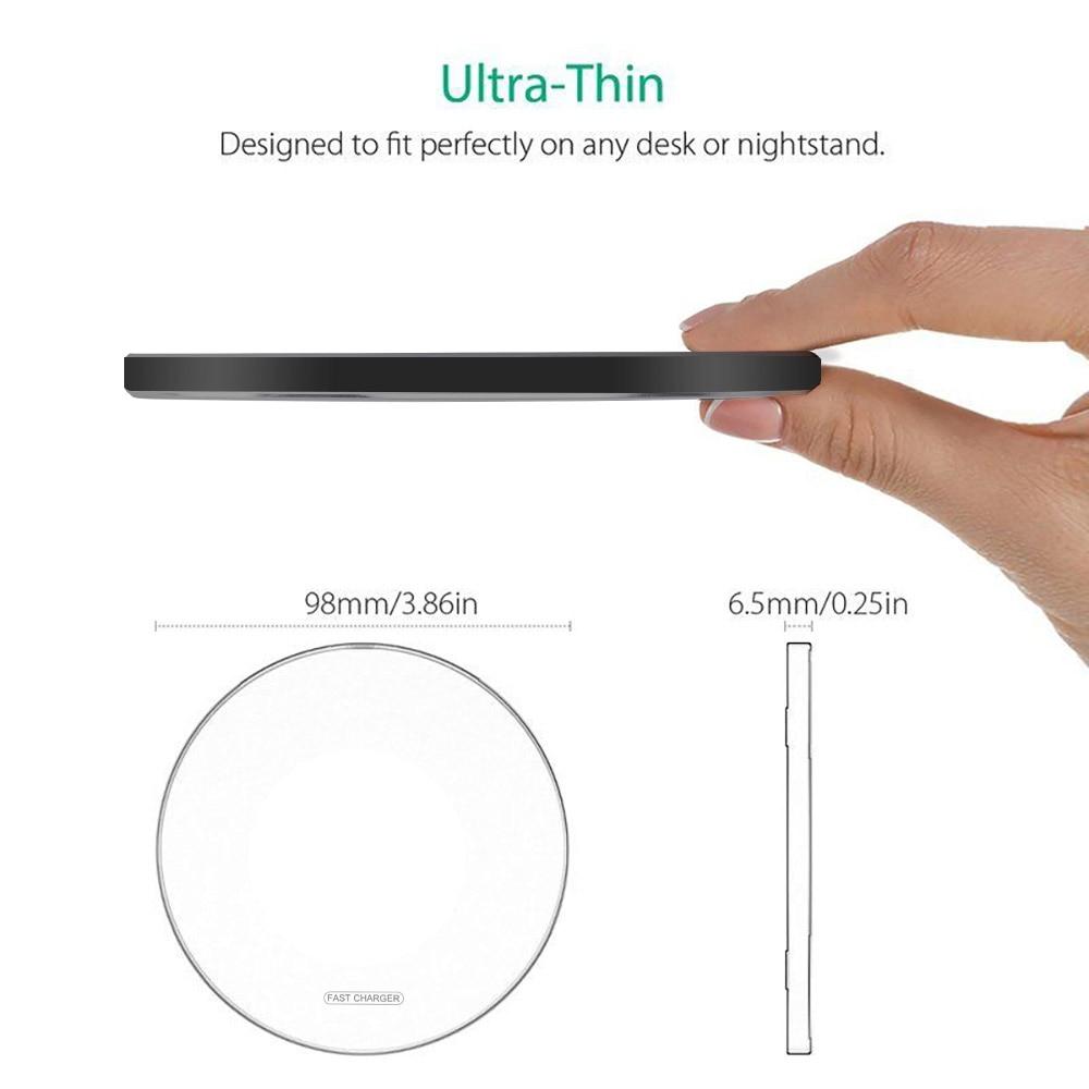 Dragon W9 30W Wireless Charging Pad – Ultra-Thin Fast ChargerDragon W9 30W Wireless Charging Pad